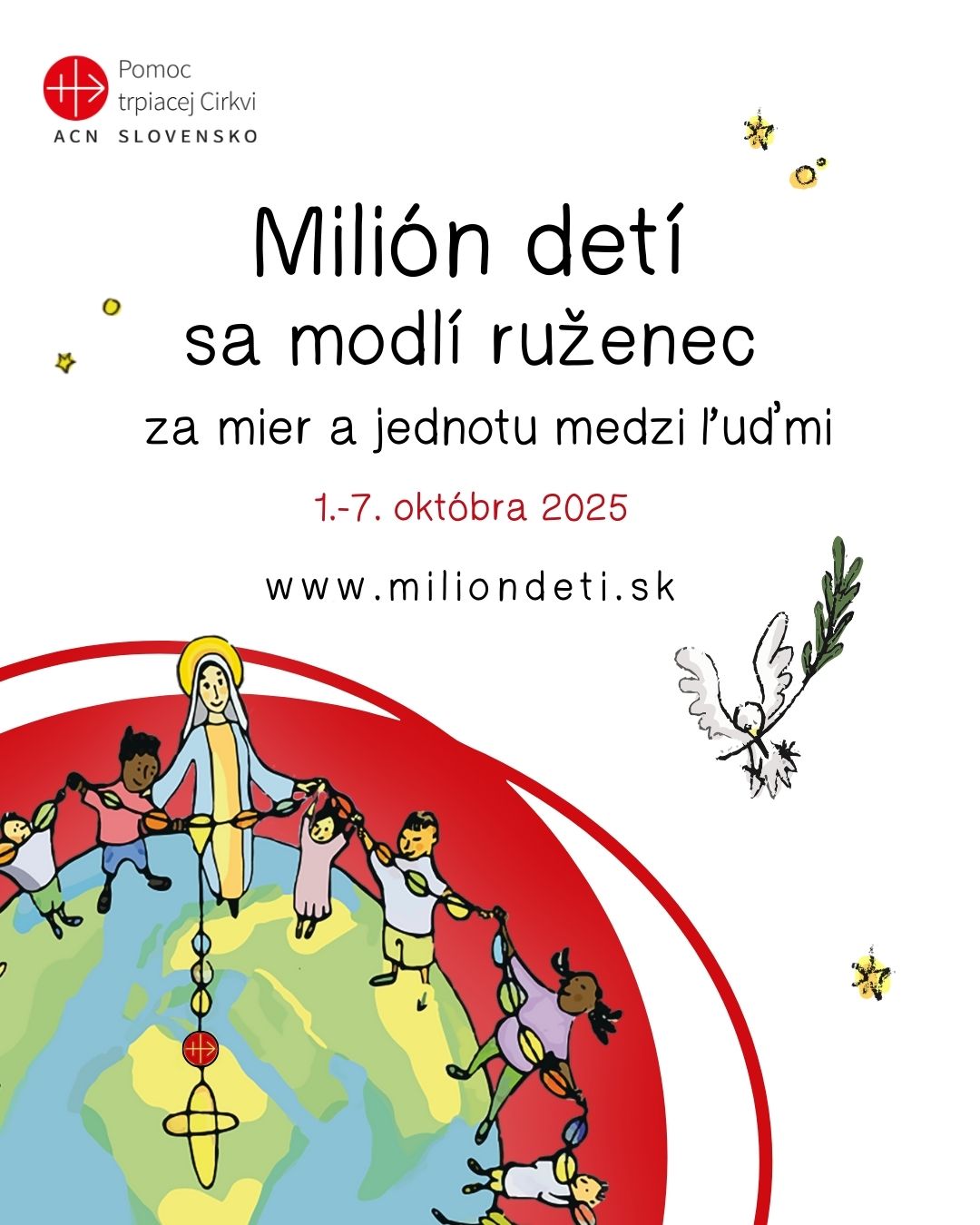 Milión detí sa modlí ruženec 