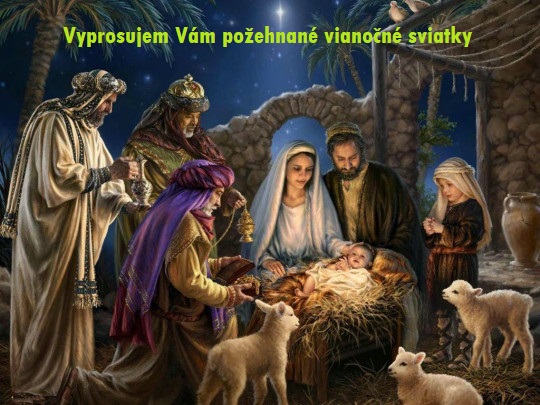 Požehnan&eacute; Vianoce 